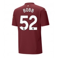 Camisa de Futebol Manchester City Oscar Bobb #52 Equipamento Alternativo 2024-25 Manga Curta